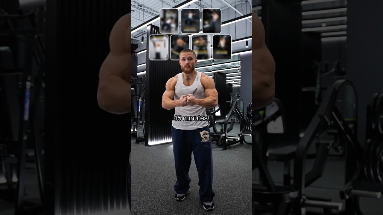 Low Volume Upper Body Workout (Science-Based)