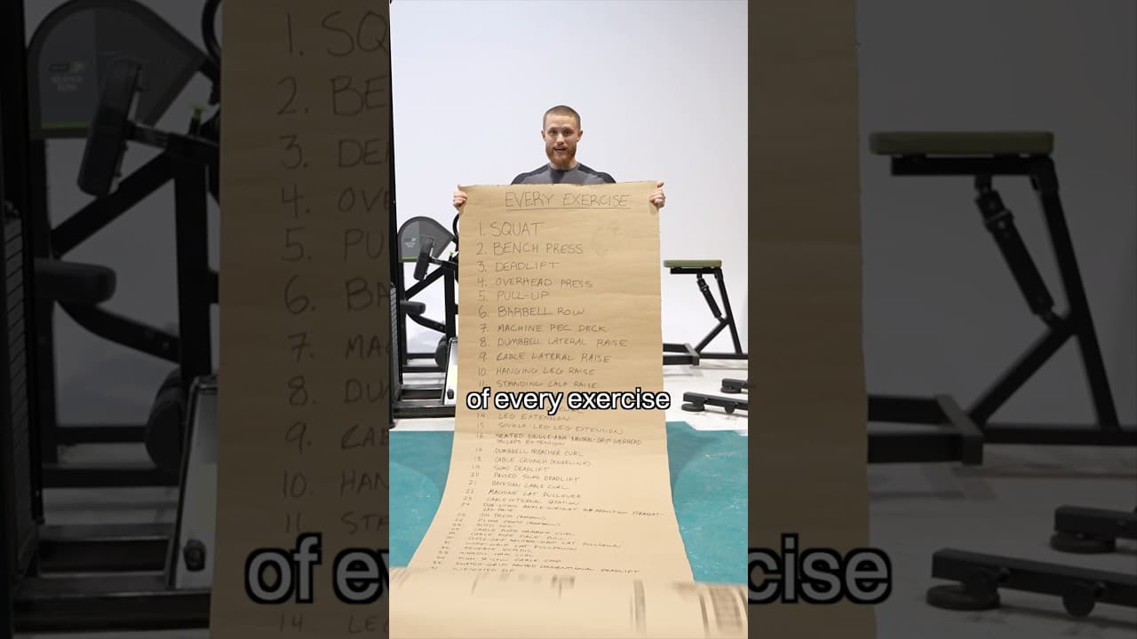 I Tried To Do Every Exercise (Brutal Challenge)