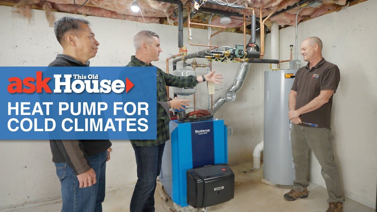 Heat Pump Water Heater for Cold Climates | Ask This Old House