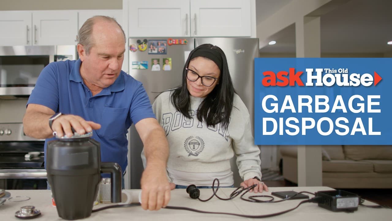 How to Install a Garbage Disposal with an Air Switch | Ask This Old House