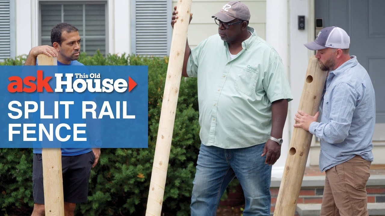 How to Install a Split Rail Fence | Ask This Old House